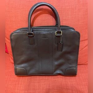 Coach Brown  Briefcase/Laptop bag